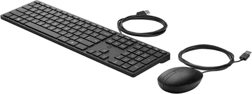 HP Teclado y ratón con cables Desktop 320MK