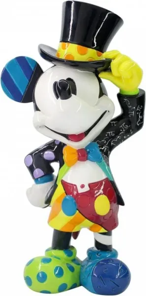 Figura enesco disney mickey con sombrero estilo britto