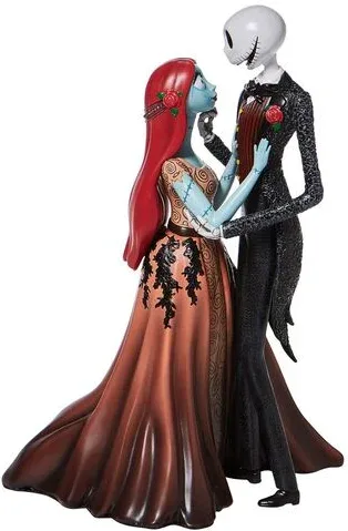 Figura enesco disney pesadilla antes de navidad jack & sally de gala