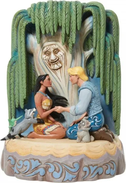 Figura enesco disney pocahontas y john smith