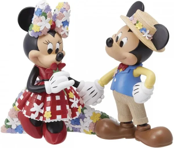 Figura enesco disney mickey y minnie botanica