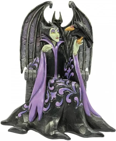 Figura enesco disney malefica en trono