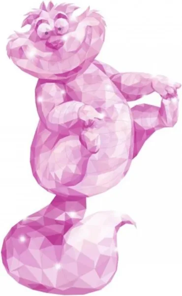 Figura acrílica enesco disney alicia en el país de las maravillas gato cheshire
