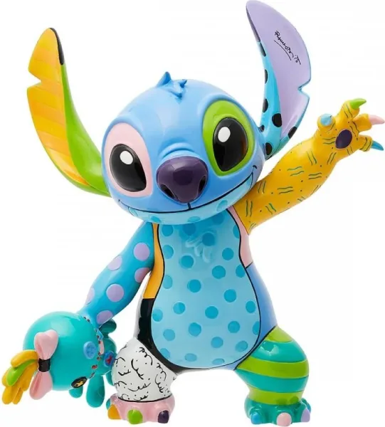 Figura enesco disney stitch y scrump