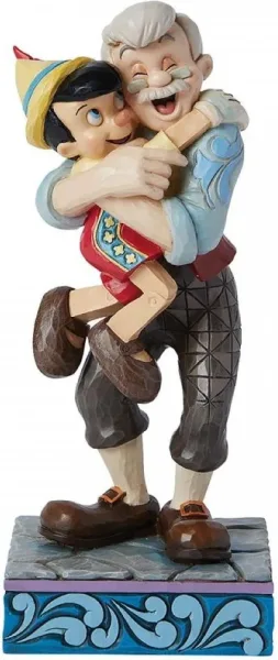 Figura enesco disney gepetto y pinocho