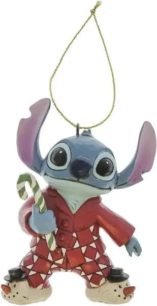 Adorno arbol de navidad enesco disney stitch pijama navideño