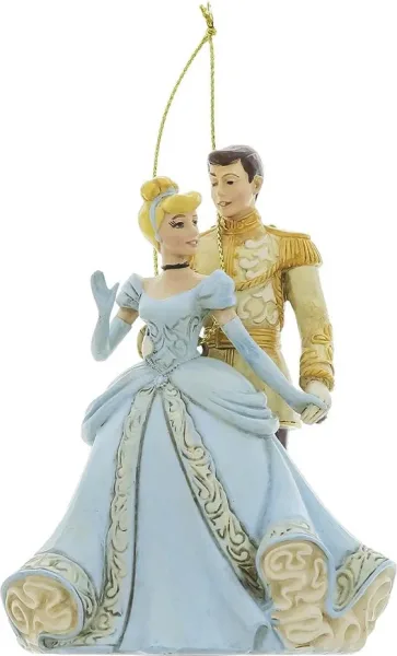 Adorno arbol de navidad enesco diseney cenicienta y el principe