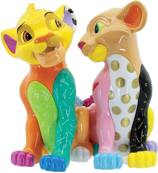 Figura enesco disney simba y nala by britto