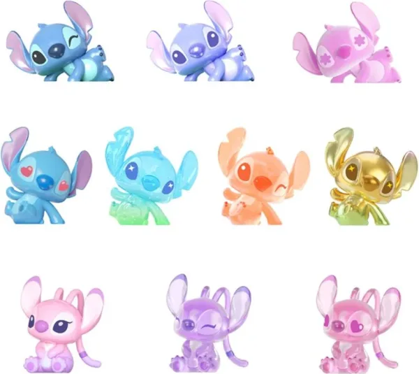 Figura mistery bag enesco disney stitch y angel 1 unidad aleatoria