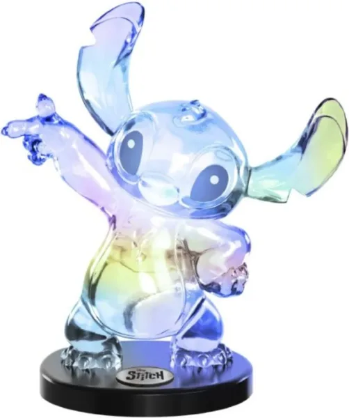 Figura transparente enesco disney stitch edición limitada