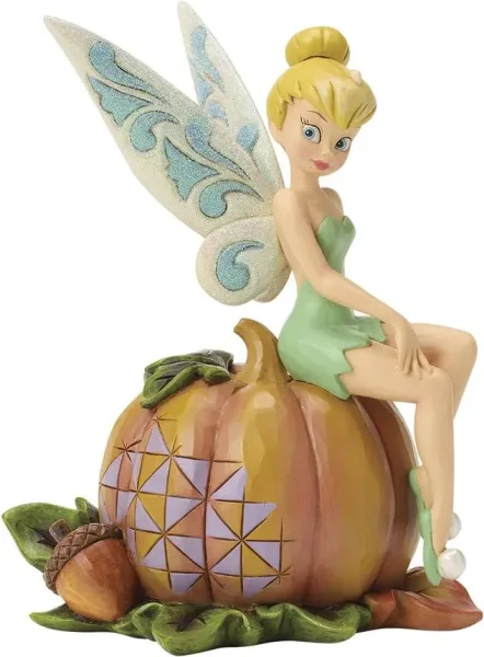 Figura enesco disney campanilla en calabaza