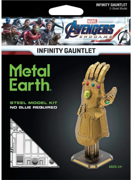 Maqueta metal marvel guantelete