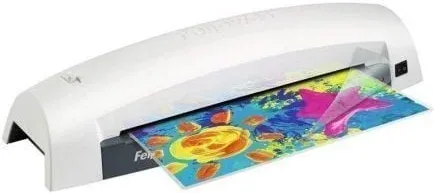 Plastificadora Fellowes Lunar A3 5716701/ hasta A3 y 80-125 Micras/ Blanca y Negra