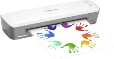 Plastificadora Fellowes Ion A3/ hasta A3 y 125 Micras/ Blanca y Gris