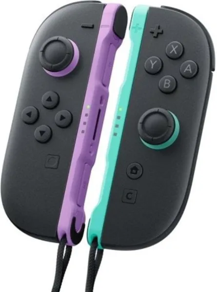 Mando nintendo switch 2 joy - con purpura -  verde