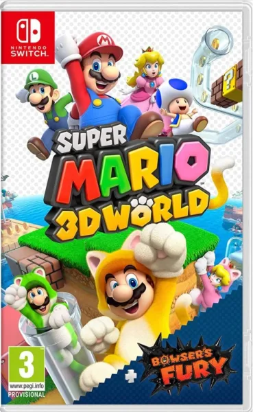 Juego nintendo switch -  super mario 3d world + bowsers fury