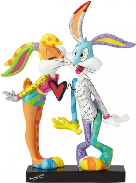 Figura enesco looney tuneslola y bugs bunny
