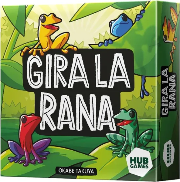 Juego de mesa gira la rana pegi 6