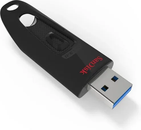 SanDisk Ultra unidad flash USB 128 GB USB tipo A 3.2 Gen 1 (3.1 Gen 1) Negro