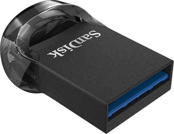 SanDisk Ultra Fit unidad flash USB 64 GB USB tipo A 3.2 Gen 1 (3.1 Gen 1) Negro