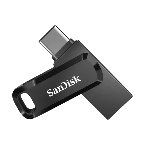 SanDisk Ultra Dual Drive Go unidad flash USB 64 GB USB Type-A / USB Type-C 3.2 Gen 1 (3.1 Gen 1) Negro