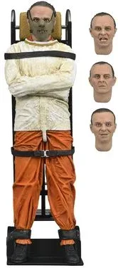 Figura neca el silencio de los corderos dr. hannibal lecter masked scale action 18 cm