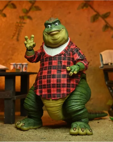 Ultimate earl sinclair scale action fig. 18 cm dinosaurs