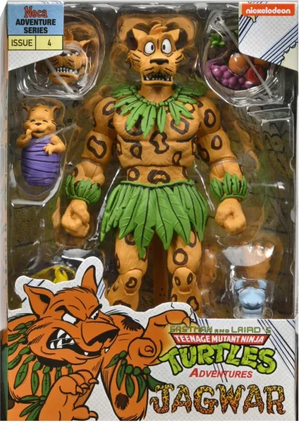 Figura neca tortugas ninja archie comics jagwar scale action