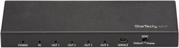 Splitter HDMI 4K startech st124hd202 4 puertos