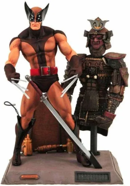 Figura brown wolverine marvel select 18 cm