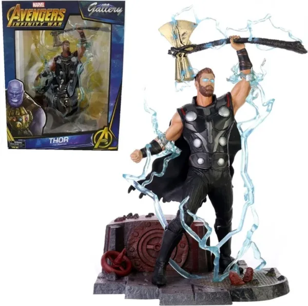 Figura diamond select toys marvel avengers 3 thor con stormbreaker