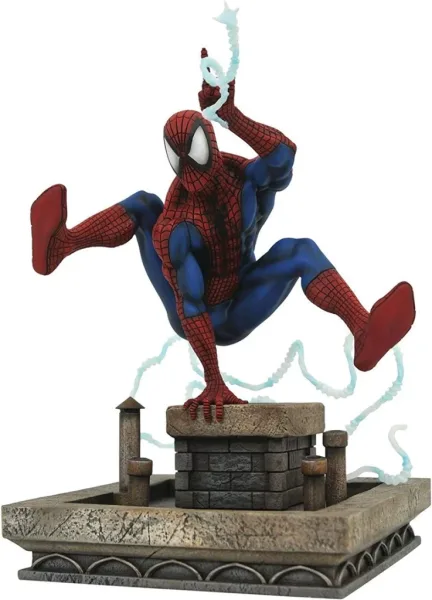 Figura diamond select toys marvel comic gallery spiderman 90´s
