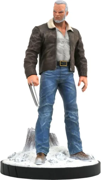 Figura diamond collection marvel x - men viejo logan resina 23 cm