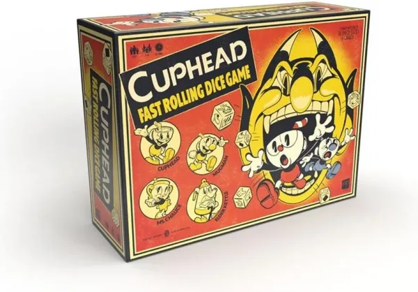 Juego de mesa cuphead fast rolling dice game ingles