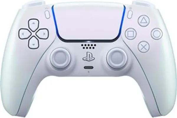Mando inalámbrico dualsense® chroma pearl: para ps5 - pc - mac y móvil