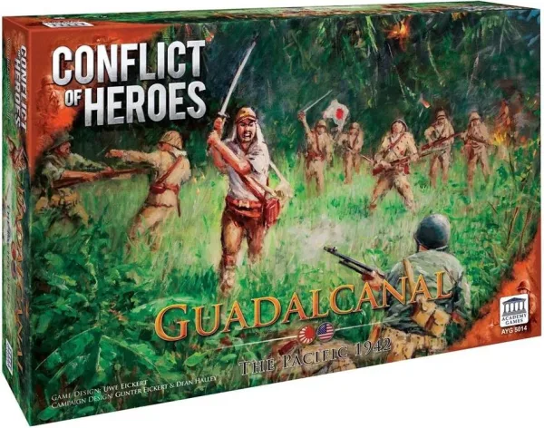 Juego de mesa conflict of heroes guadalcanal pacific 1942 edad recomendada 13 años idioma ingles