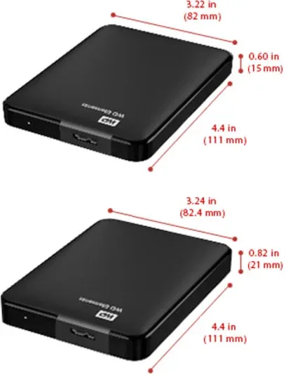 Western Digital WD Elements Portable disco duro externo 1000 GB Negro