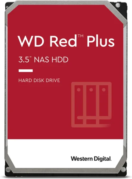 Disco Wd Red Plus 4TB Sata3 128MB