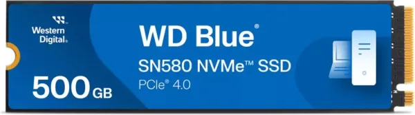 SSD Wd Blue Sn580 500GB Nas NVMe