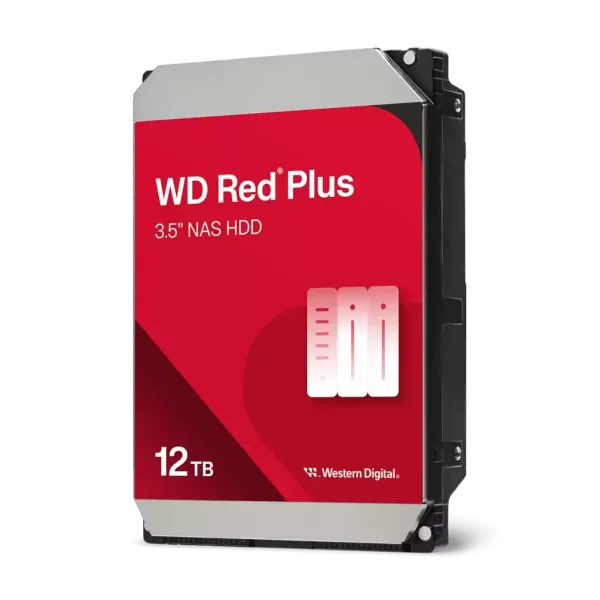 Disco Duro Western Digital WD Red Plus NAS 12TB/ 3.5"/ SATA III/ 512MB