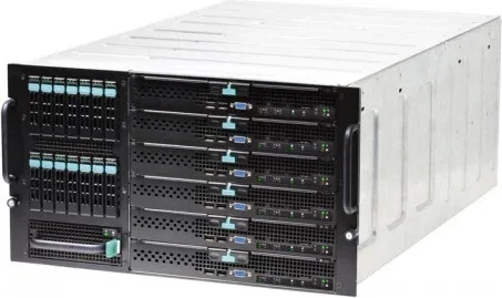 Intel MFSYS25V2 carcasa de ordenador Estante Negro, Gris 1000 W