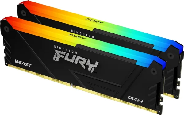 Kingston Technology FURY Beast RGB módulo de memoria 32 GB 2 x 16 GB DDR4 3200 MHz