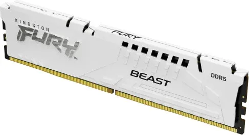 Memoria Kingston 16GB 6000Mt/S DDR5 Cl36  Fury Beast White Expo - Kf560C36Bwe2-16
