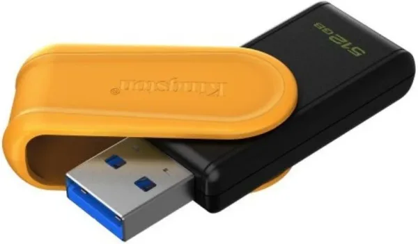 Memoria USB 3.2 Kingston 512GB Dtxs/512GB Black/Yellow