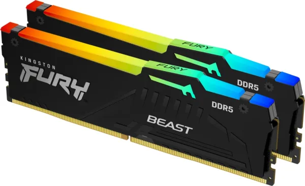 DDR5 64 GB (2X32KIT) 5600 MHz. FURY BEAST KINGSTON