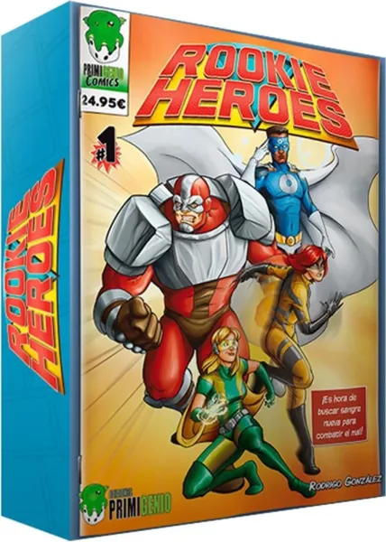 Juego de mesa rookie heroes pegi 10