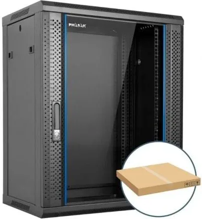 Armario Rack Mural Desmontado Phasak PHO 2216D/ 19"/ Altura 16U