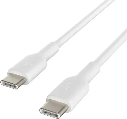 Belkin CAB003BT1MWH cable USB 1 m USB C Blanco