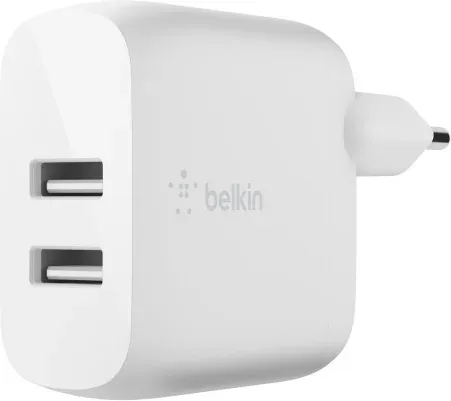 Belkin WCB002VFWH cargador de dispositivo móvil Smartphone, Tableta Blanco Corriente alterna Interior