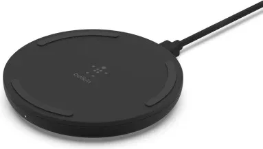 Belkin Boost Charge Smartphone Negro Corriente alterna Cargador inalámbrico Carga rápida Interior